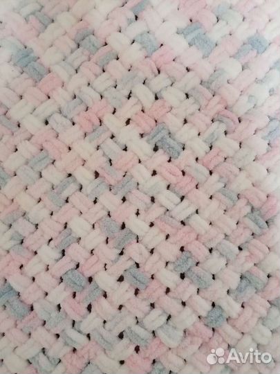 Плед из alize puffy