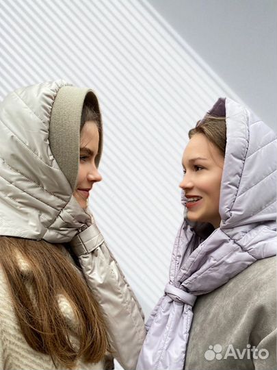 Косынка шапка стеганная