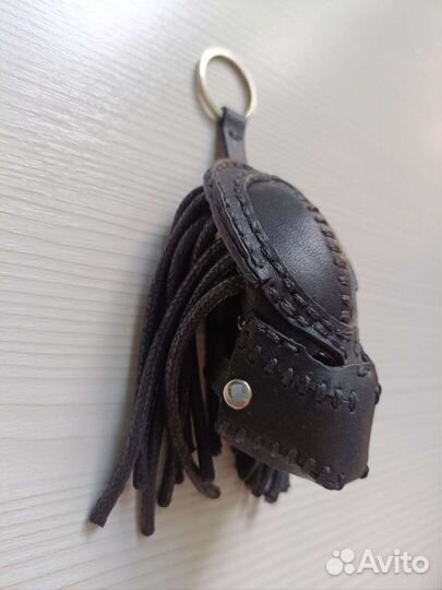Брелок натуральная кожа ручная работа