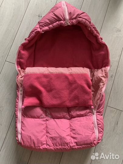 Зимний конверт в коляску