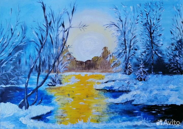 Картина маслом 