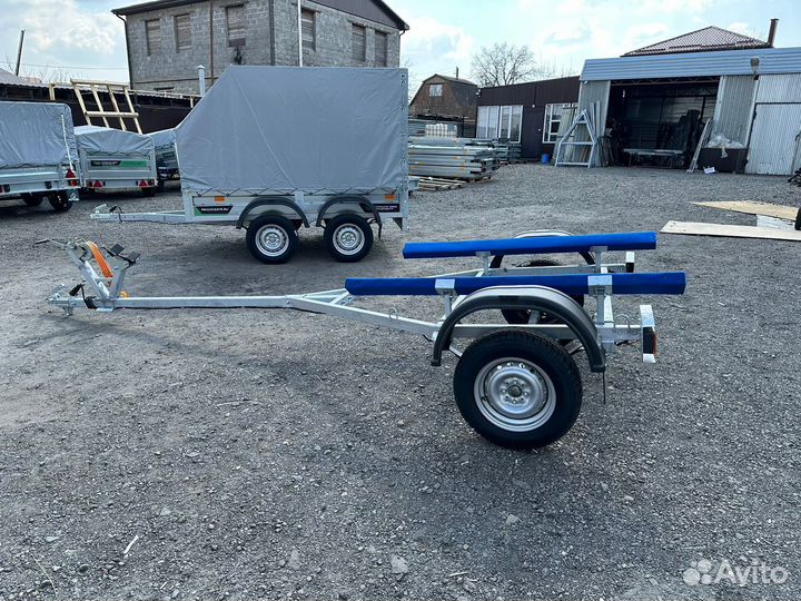 Прицеп лодочный до 4.3 м гидроцикл и килевой лодки