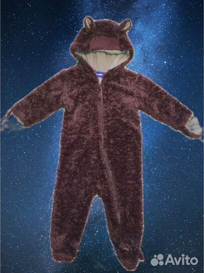 Новогодний костюм медвежонка медведь
