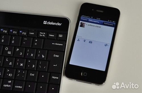 Беспроводная клавиатура I-type SB-905 Bluetooth RU