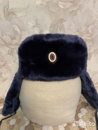 Шапка ушанка военная 57размер
