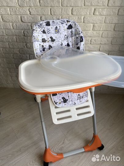 Стульчик для кормления chicco polly