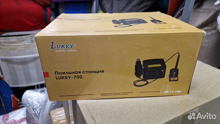 Паяльная станция с феном Lukey-702