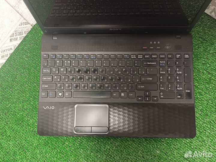 Быстрый ноутбук Sony на SSD с гарантией