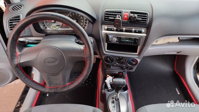 EVA коврики 3D на KIA Picanto с бортами