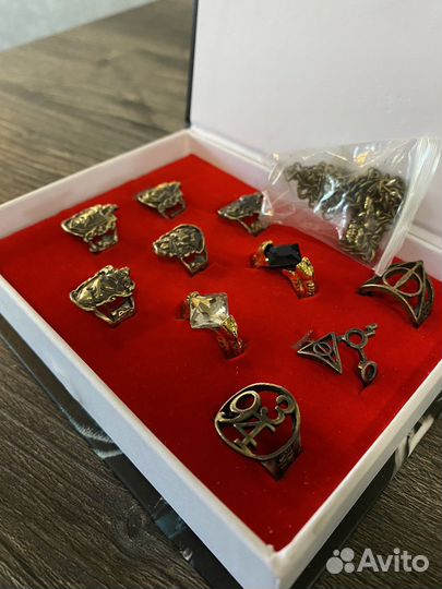 Набор колец для фанатов Гарри Поттера