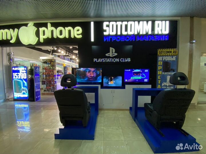 Проводной Геймпад Xbox 360 - Синий Глянец