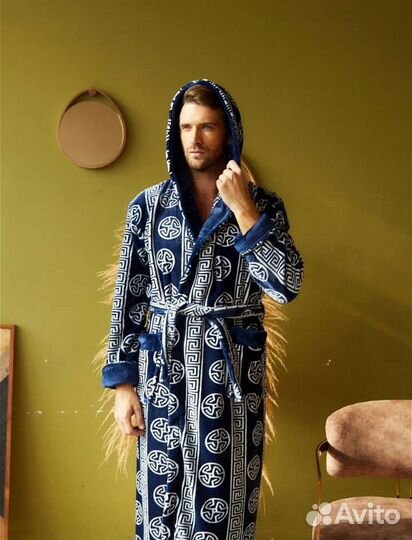 Халат мужской теплый