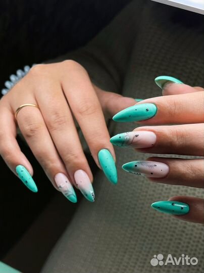 Гель лак и наращивание