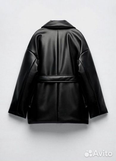Черная куртка zara