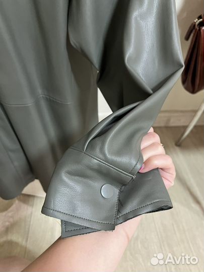 Кожаная рубашка Lime