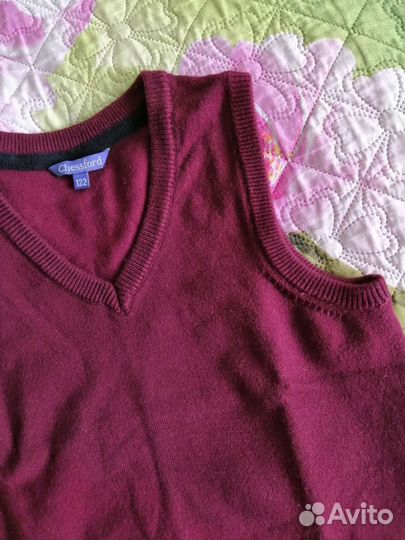 Жилетка безрукавка для мальчика 122