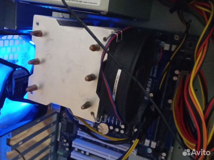 Продам комплект материнской платы на 775