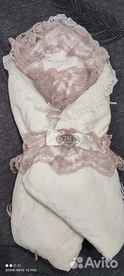 Конверт на выписку зимний для девочки