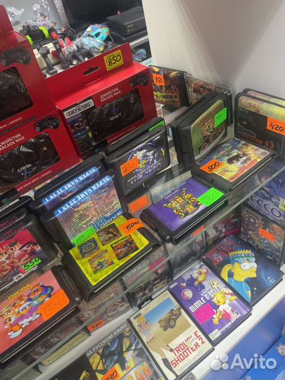 Картриджи на Sega 16BIT Сега