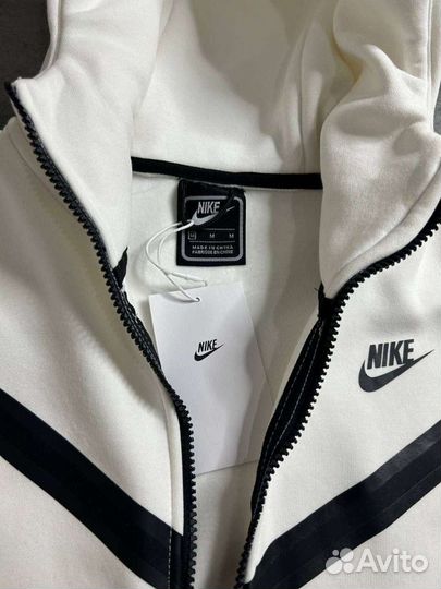 Спортивный костюм Nike tech fleece белый