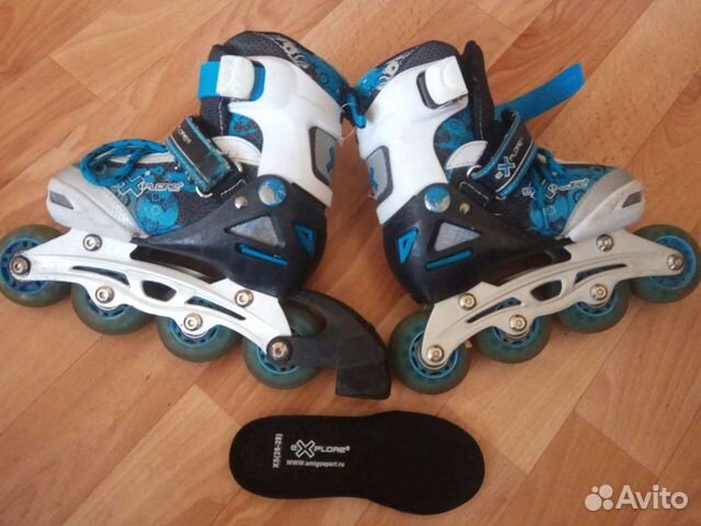 Роликовые коньки детские раздвижные