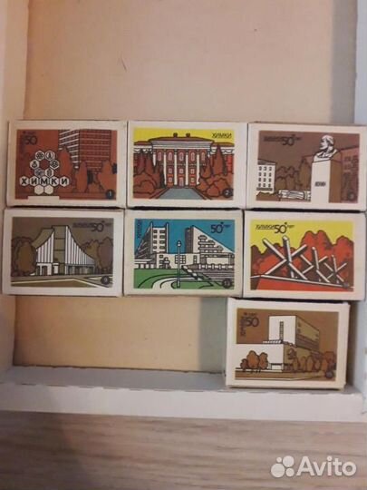 Спички коллекционные