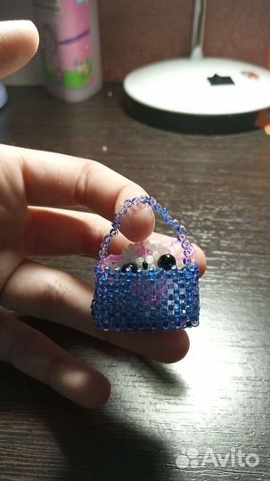 Амигуруми в сумочке