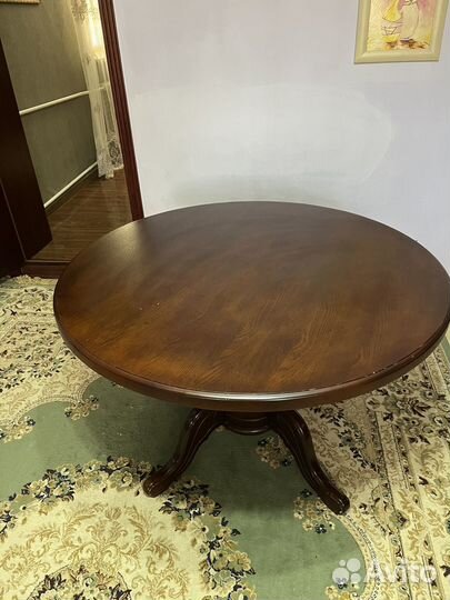 Кухонный стол бу круглый