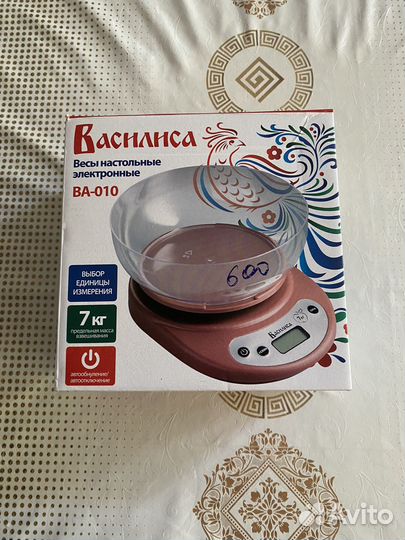 Весы настольные электронные