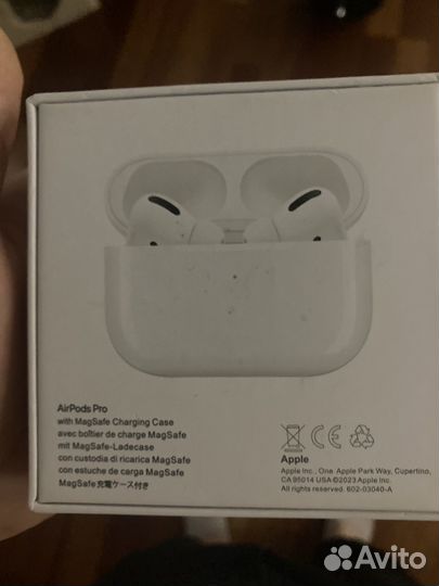 Беспроводные наушники apple airpods pro