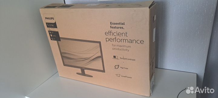 Монитор 223S5L philips 22 дюйма