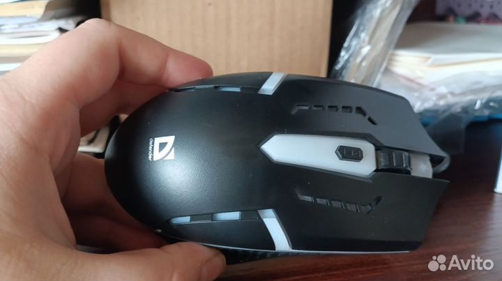 Игровая мышь проводная для пк и компьютера