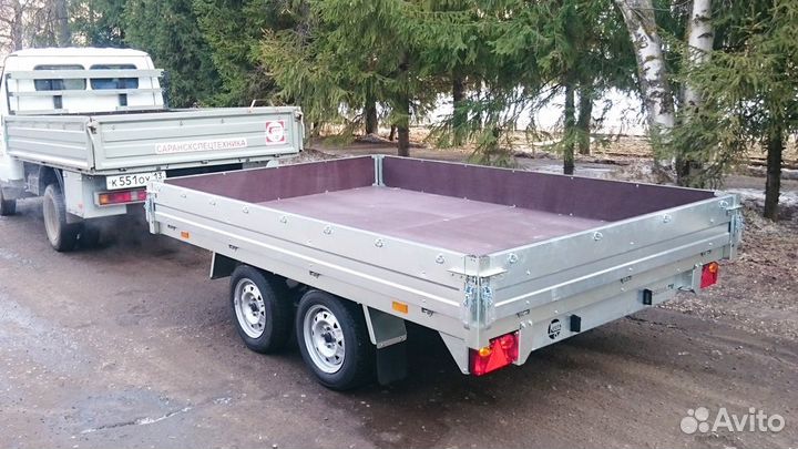 Прицеп сст 7132-30 (без тента и дуг)