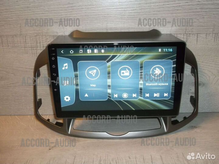 Магнитола 2DIN Chevrolet Captiva Android 2/32 GPS