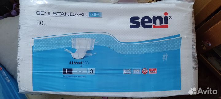 Памперсы для взрослых seni l