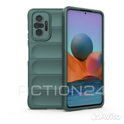 Чехол на Xiaomi Redmi Note 10 Pro Flexible Case (з
