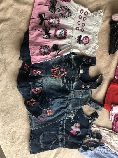 Вещи пакетом на девочку