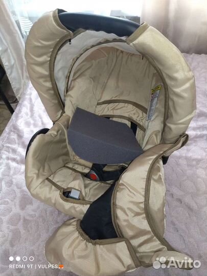 Автокресло переноска 0+ с вкладышем