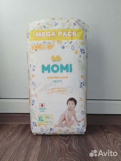 Трусики momi мегаупаковка L56,XL50