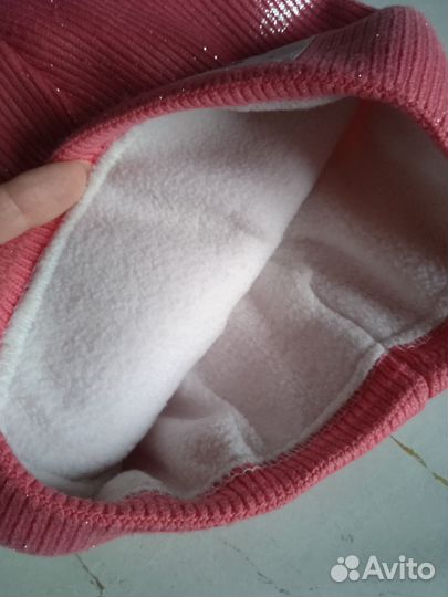 Шапка мишка бу + вторая шапка