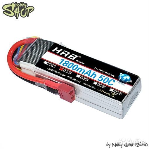 Акумулятор HRB 3S 1800mah 50C XT60