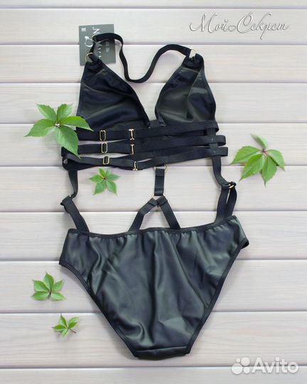 Женское черное боди 42/44 (новое Польша)