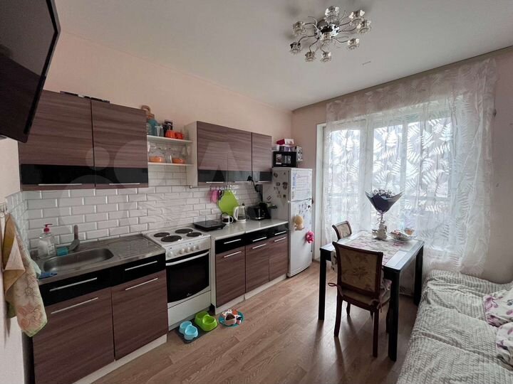 1-к. квартира, 40 м², 2/19 эт.