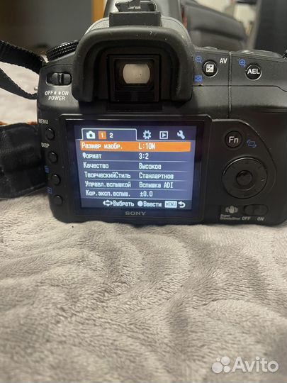 Зеркальный фотоаппарат sony a 200