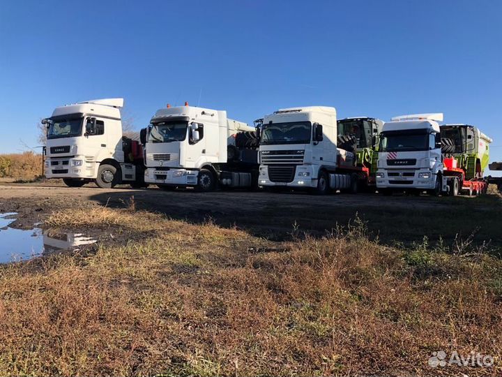 Услуги низкорамного трала