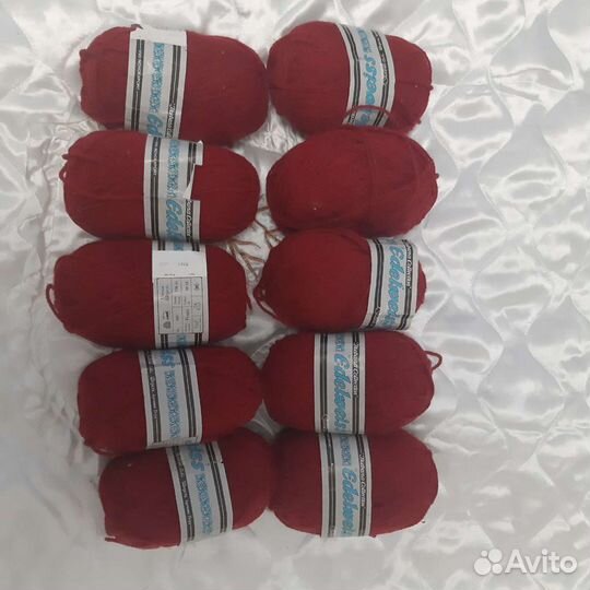 Пряжа чистошерстяная