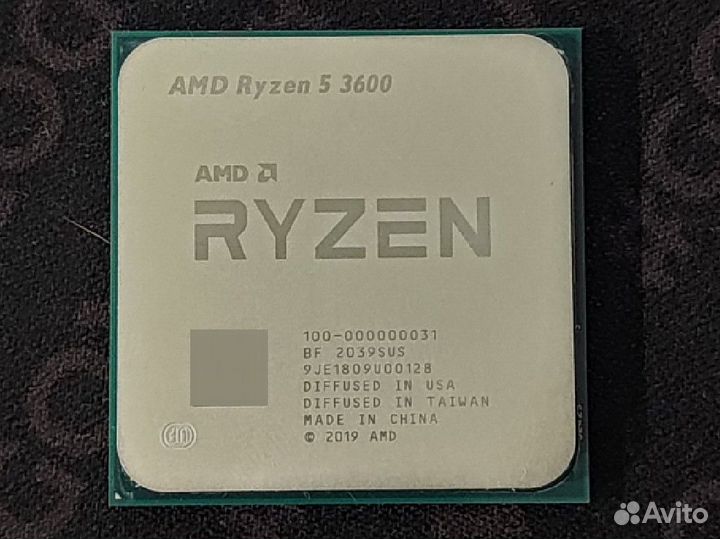 Процессор amd ryzen 5 3600