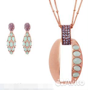 Swarovski серьги и колье
