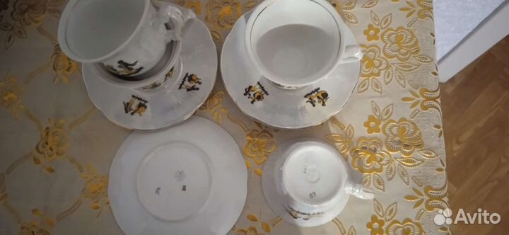 Чайные фарфоровые пары