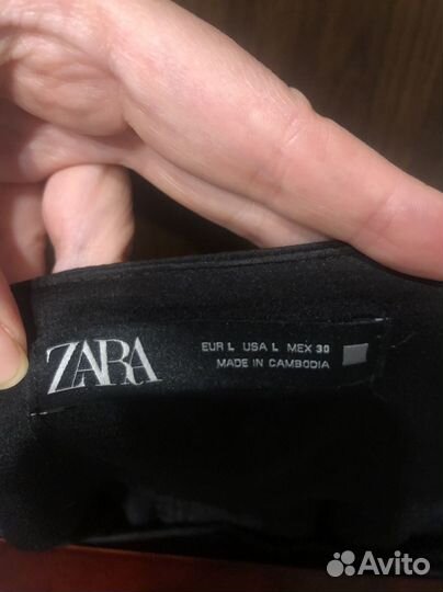 Zara юбка плиссированная